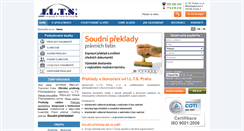 Desktop Screenshot of ilts.cz