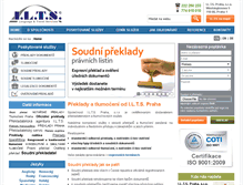Tablet Screenshot of ilts.cz